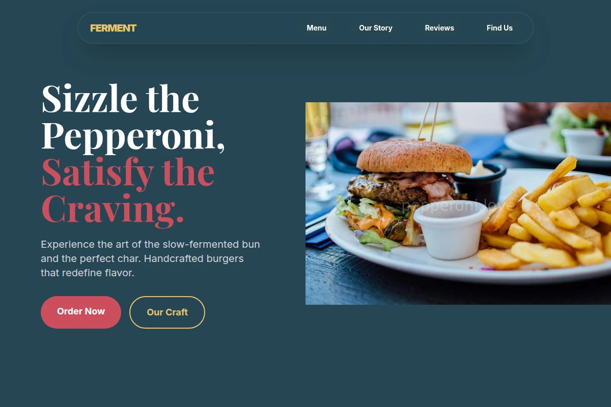 Ferment Burger
