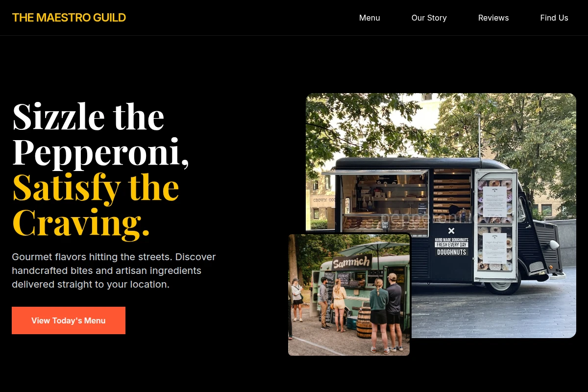 Gourmet Food Truck