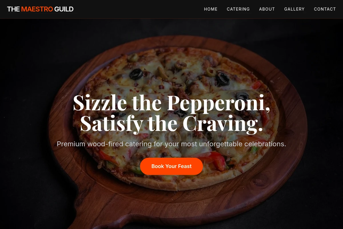 Catering Pizzeria